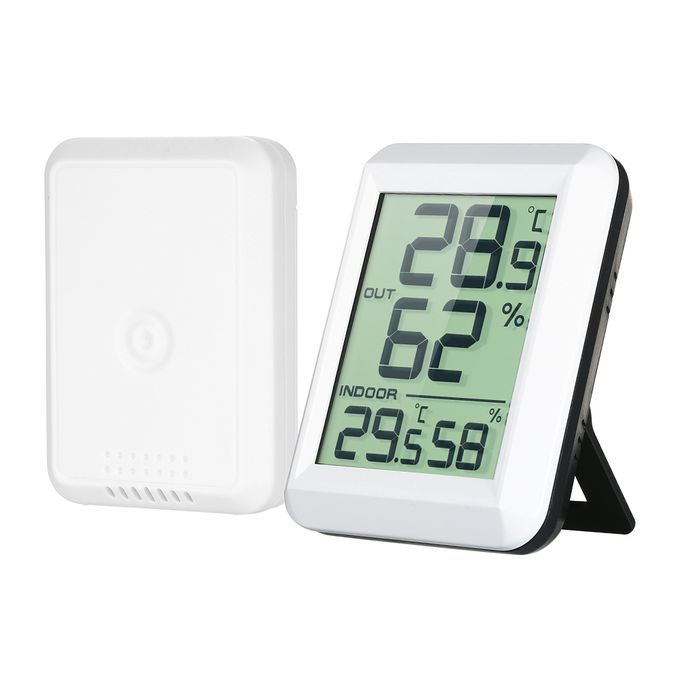 Wireless Mini LCD Digital Thermometer Hygrometer Indoor