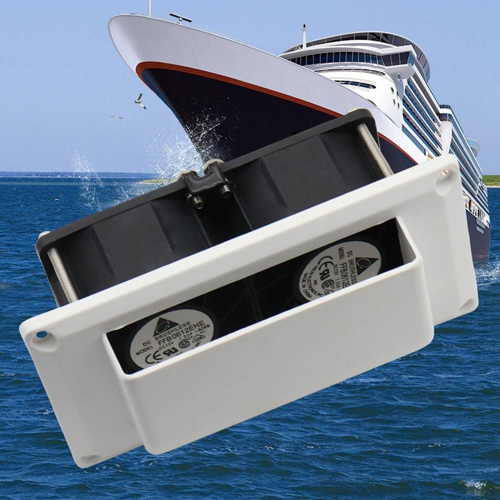 12V Side Air Vent Ventilation for RV Trailer Caravan