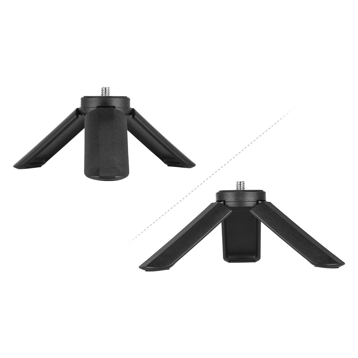 Mini Tabletop Folding Tripod With 1/4 Screw For Mobile Phone