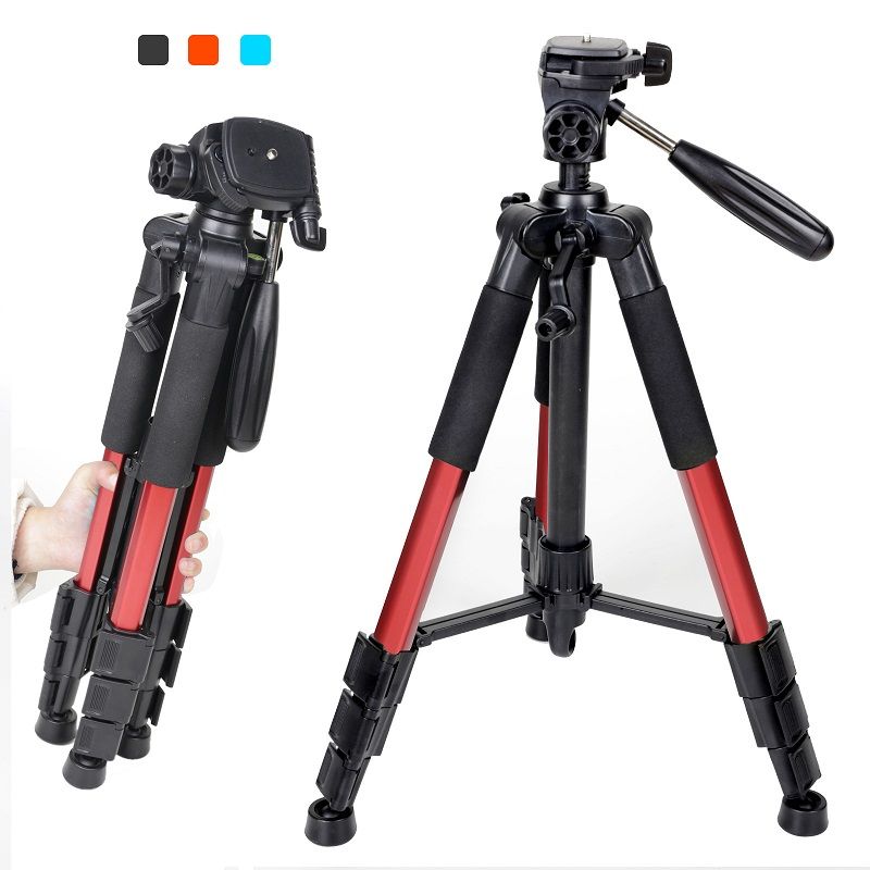 ZOMEI Q111 55" Professional Aluminum Alloy Camera Tripod For DSLR Canon Nikon Sony DV Video And Smar