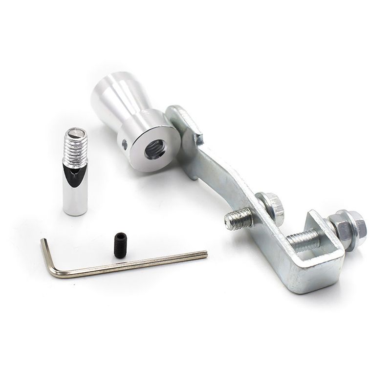 S Size 18mm Motorbike Car Exhaust Fake Turbo Whistle Pipe 5