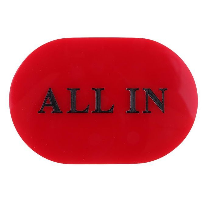 Poker  Dealer Button ALL IN Poker Casino Game Accessories Party
