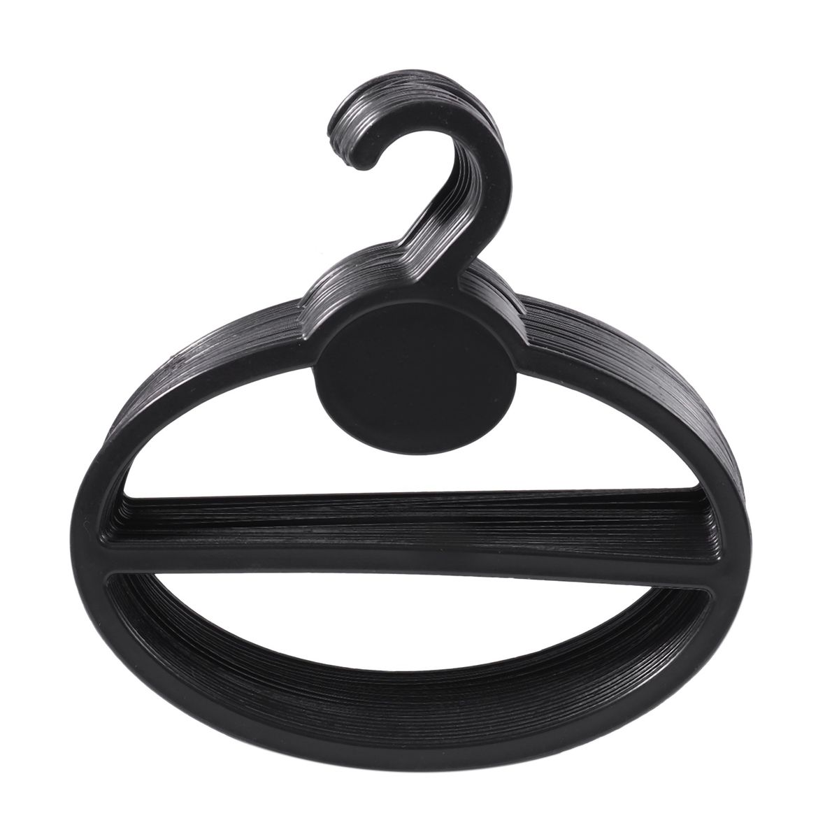 20x Scarf Shawl Tie Holder Organizer Oval Plastic Hangers