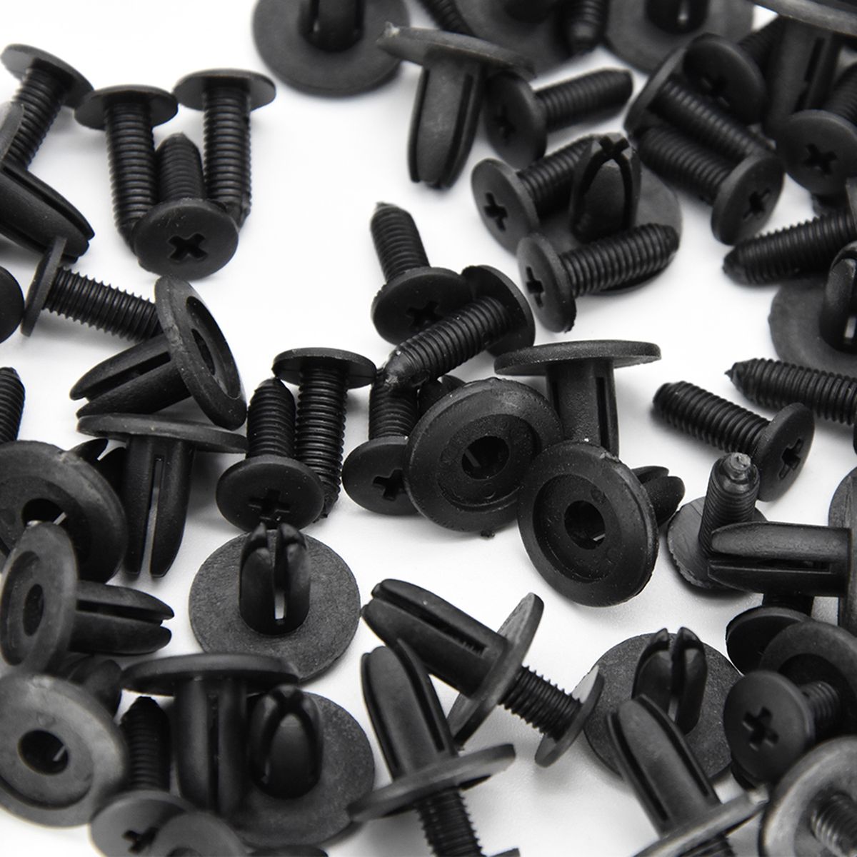 50pcs 6mm Fender Rivet Clips Hole ATV Fairing Fender
