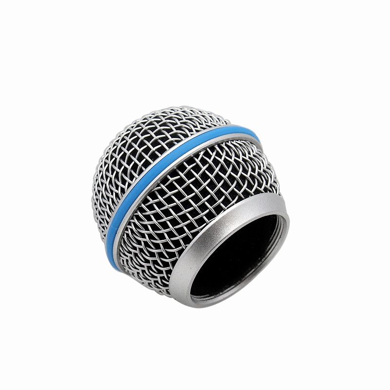 2pcs Microphone Ball Head Grill Mesh Cover Beta 58a