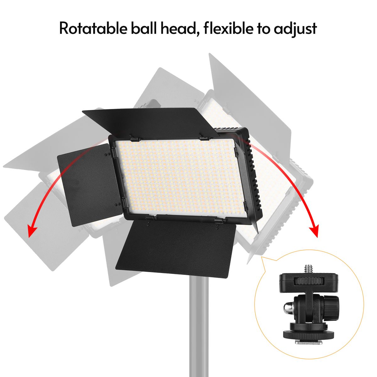 LED-600 LED Video Light Professional Photography
