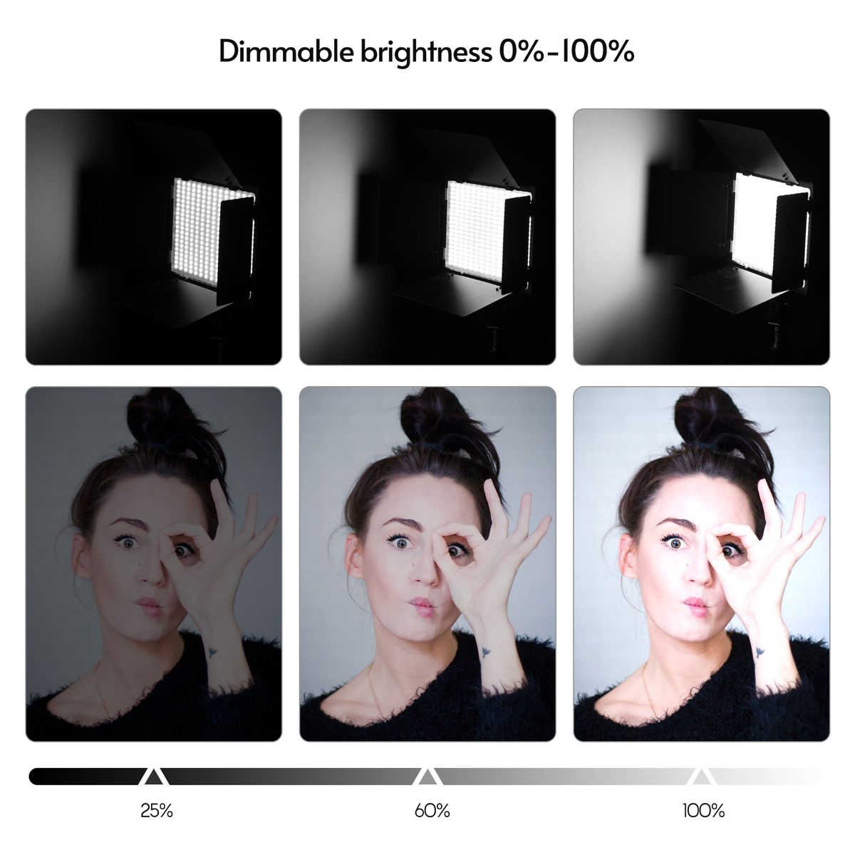 LED-600 LED Video Light Professional Photography