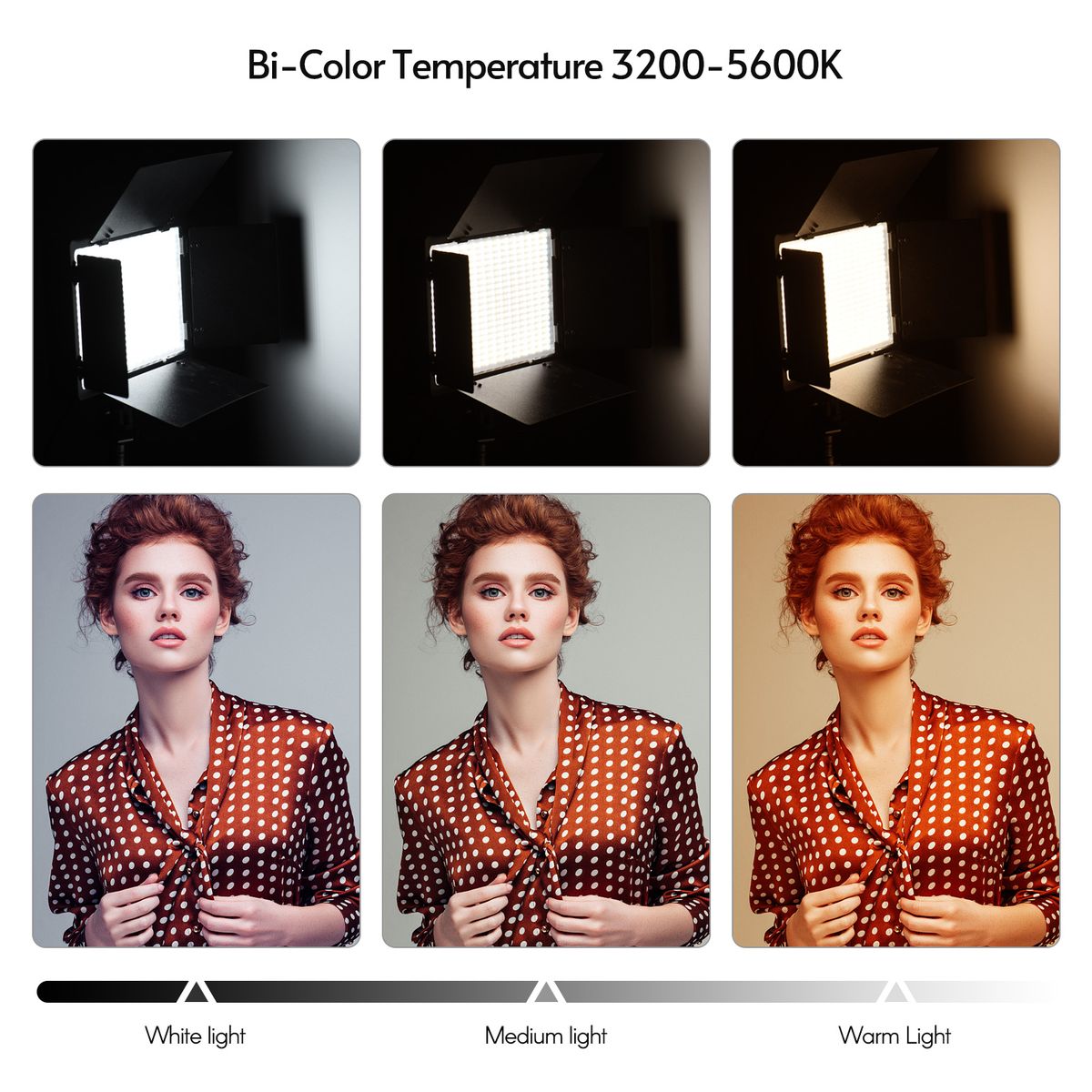 LED-600 LED Video Light Professional Photography