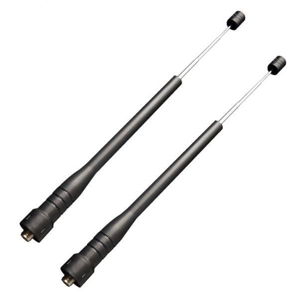 2x 15.6-Inch Retractable Dual Band VHF/ 144/430Mhz  SMA-F