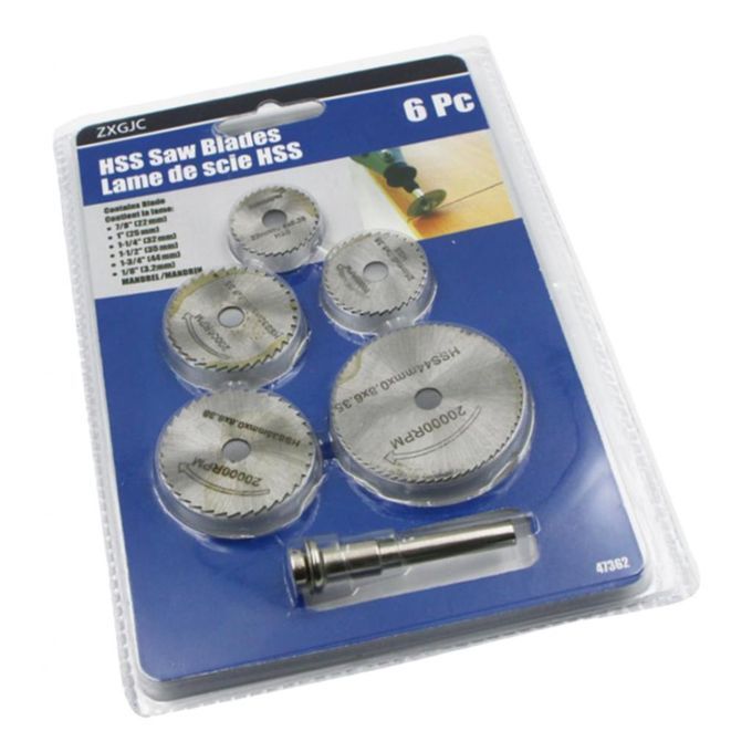 5pcs  Discs Wheels 22mm44mm With 6mm Mini  For Rotary