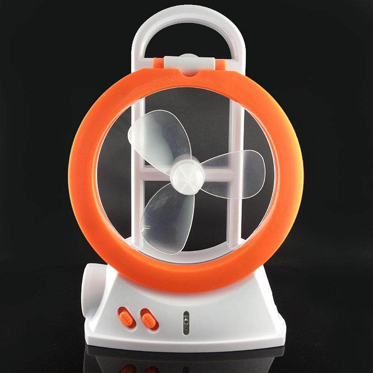 LED Solar Outdoor Camping Tent Lamp Portable Light Lantern Torch +Fan