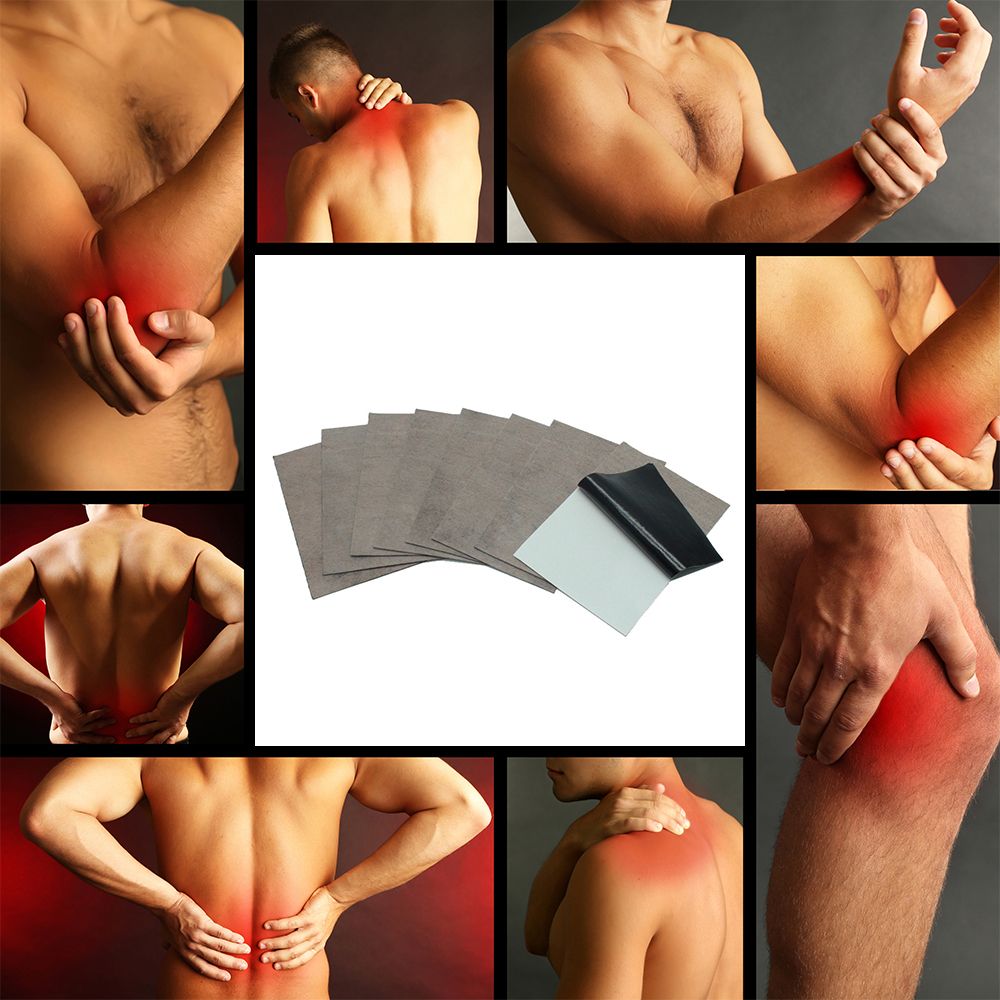 Health Traditional Tiger Arthritis Orthopedic Pain Patches Muscle Chinese Plaster Back/Neck/Shoulder Patch Care White 8Pcs