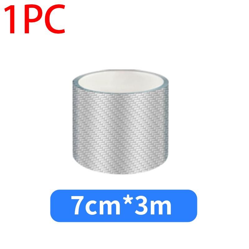 3D Carbon Fiber Car Protective Film Door Threshold Protector Anti Scratch Stick Edge Guard Wear Resistant Waterproof