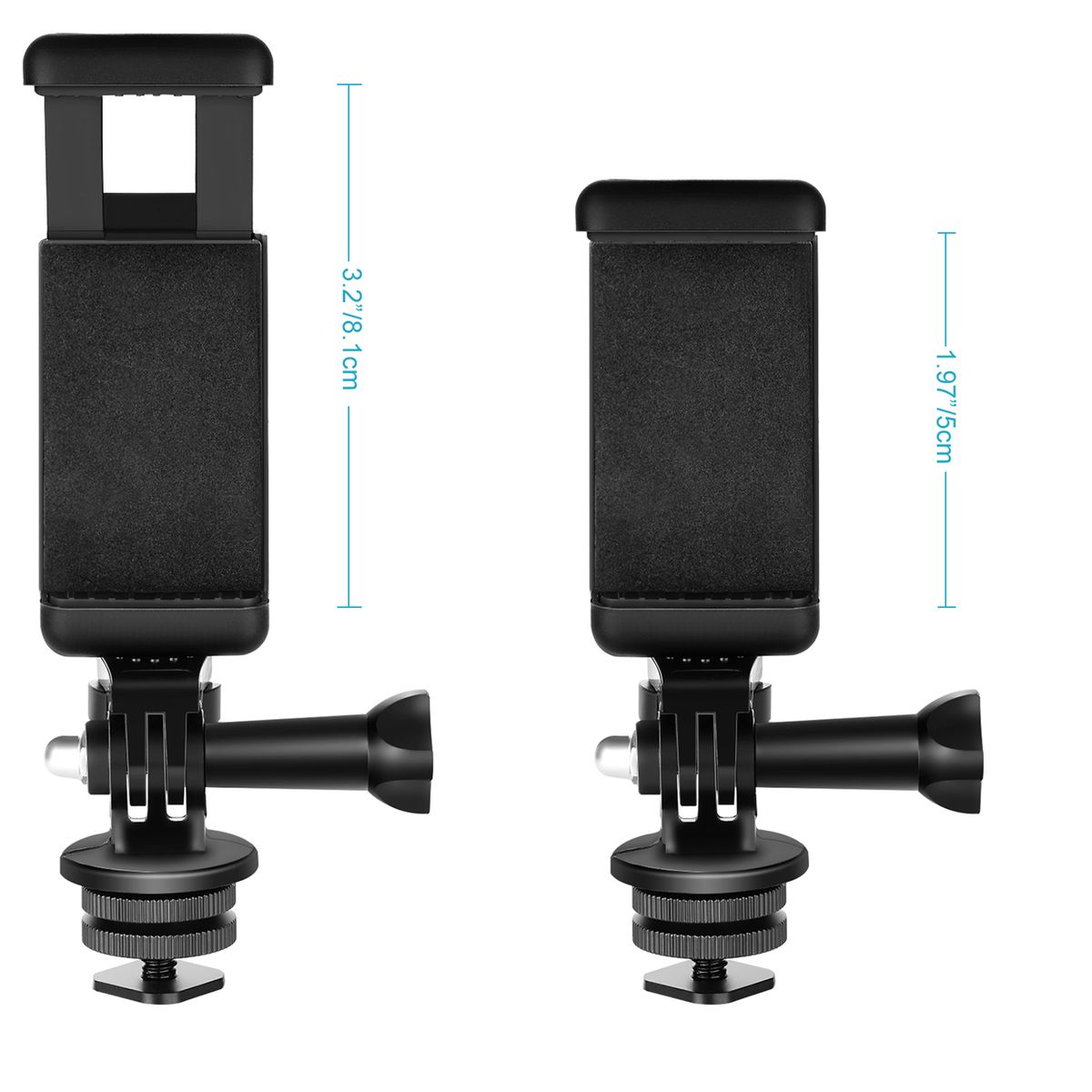 Phone Holder Hot Shoe Mount Adapter For Camera Hero 10 9 8 7 6  IPhone Samsung
