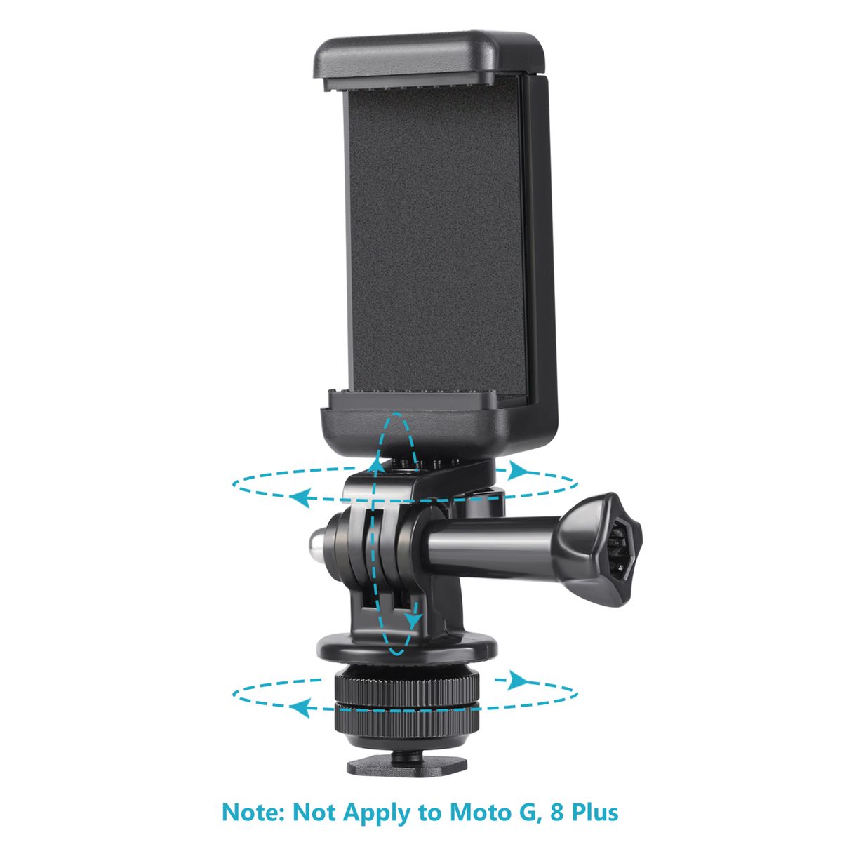 Phone Holder Hot Shoe Mount Adapter For Camera Hero 10 9 8 7 6  IPhone Samsung