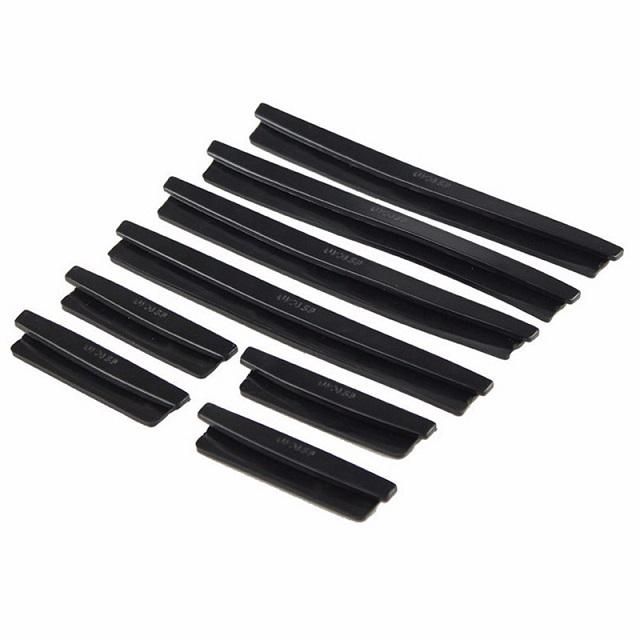 8pcs/set Car Door Side Edge Protector Strip Auto SUV Scrape Guard Bumper Handle Protective Cover Sticker For Ford VW Toyota BMW