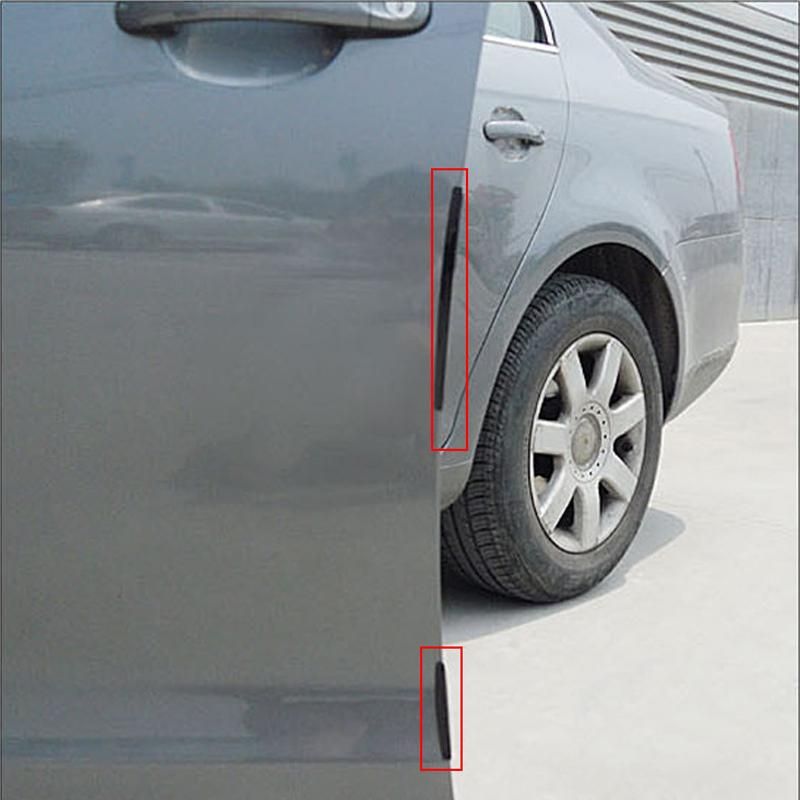 8pcs/set Car Door Side Edge Protector Strip Auto SUV Scrape Guard Bumper Handle Protective Cover Sticker For Ford VW Toyota BMW
