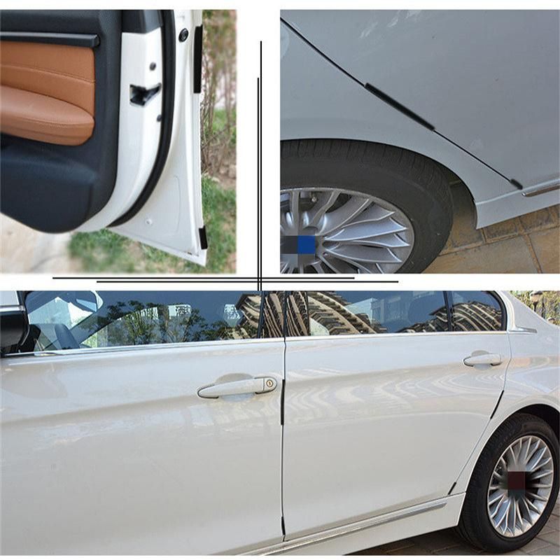 8pcs/set Car Door Side Edge Protector Strip Auto SUV Scrape Guard Bumper Handle Protective Cover Sticker For Ford VW Toyota BMW