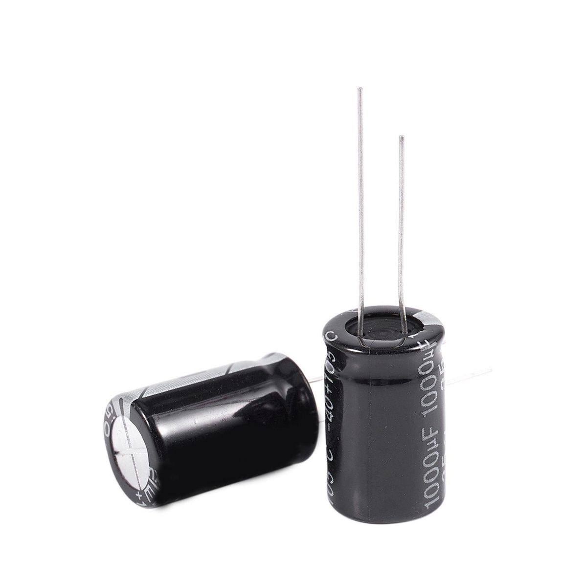 10 Pcs 35V 1000uF 105C Lead Electrolytic Capacitor 13mm x 20mm