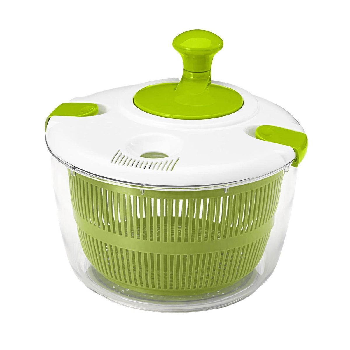 Multi-functional Lettuce Dryer 5l Capacity Salad Spinner Efficient Green
