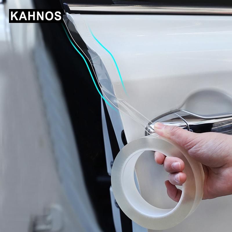 Car Door Protector Stickers Anti Scratch Transparent Nano Tape Auto Trunk Sill S Protector Film Door Edge Protective