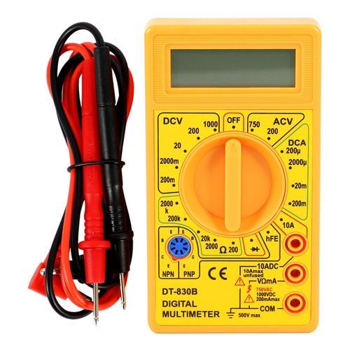 ANENG LCD Digital Multimeter DT-830B Electric Voltmeter Ammeter Ohm Tester AC/DC 750/1000V Amp Volt Ohm Tester Meter