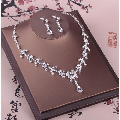 Bridal Jewelry Set - Silver
