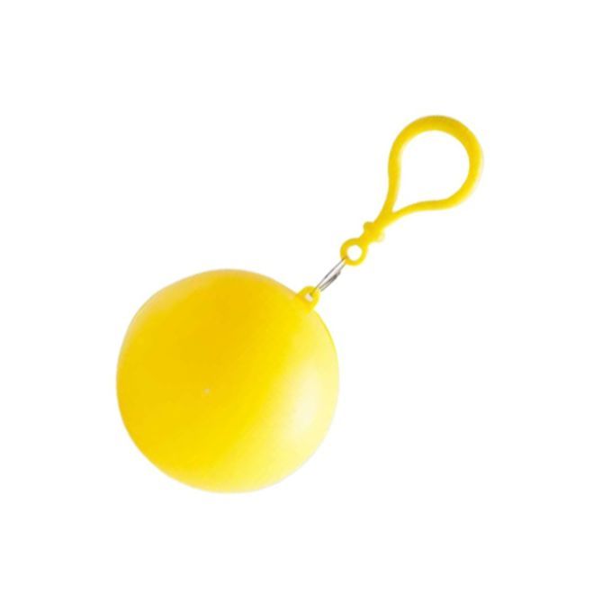 Plasti  Ball Key Hain Disposable Rain Oat Portable Ball Disposable Pon Ho-yellow-900*1200*65