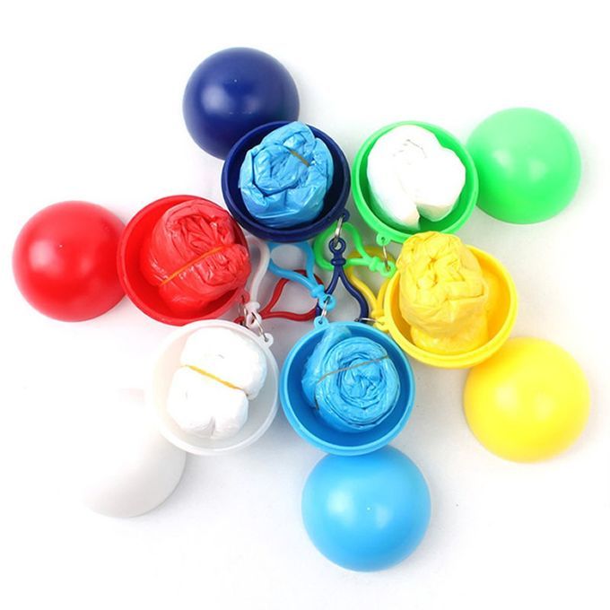 Plasti  Ball Key Hain Disposable Rain Oat Portable Ball Disposable Pon Ho-yellow-900*1200*65