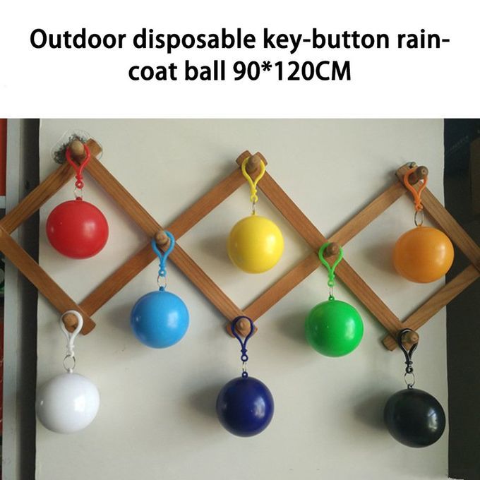 Plasti  Ball Key Hain Disposable Rain Oat Portable Ball Disposable Pon Ho-yellow-900*1200*65