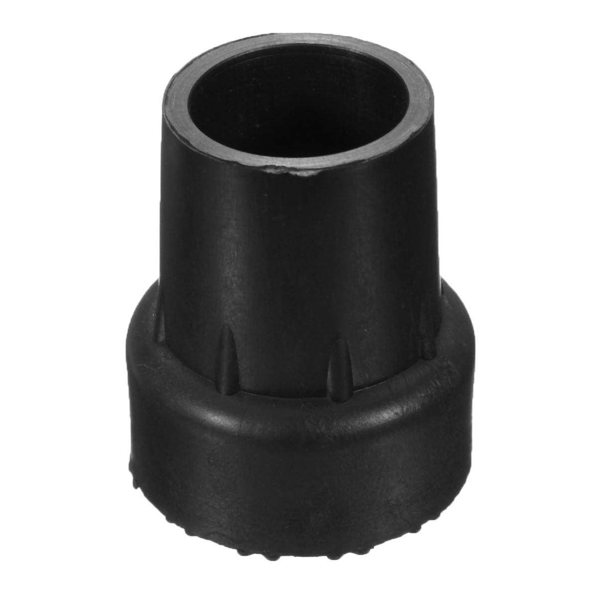 Rubber Pad Cap Antiskid For Caliber Walking Stick Crutch Cane Bottom 19mm Black