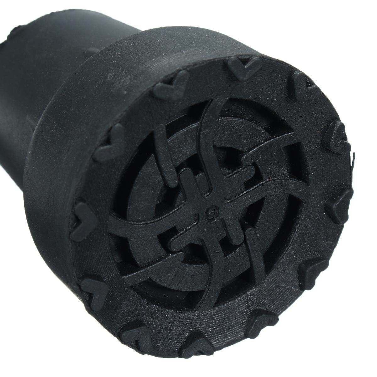 Rubber Pad Cap Antiskid For Caliber Walking Stick Crutch Cane Bottom 19mm Black
