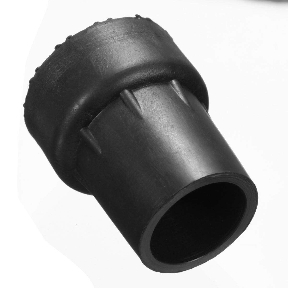 Rubber Pad Cap Antiskid For Caliber Walking Stick Crutch Cane Bottom 19mm Black