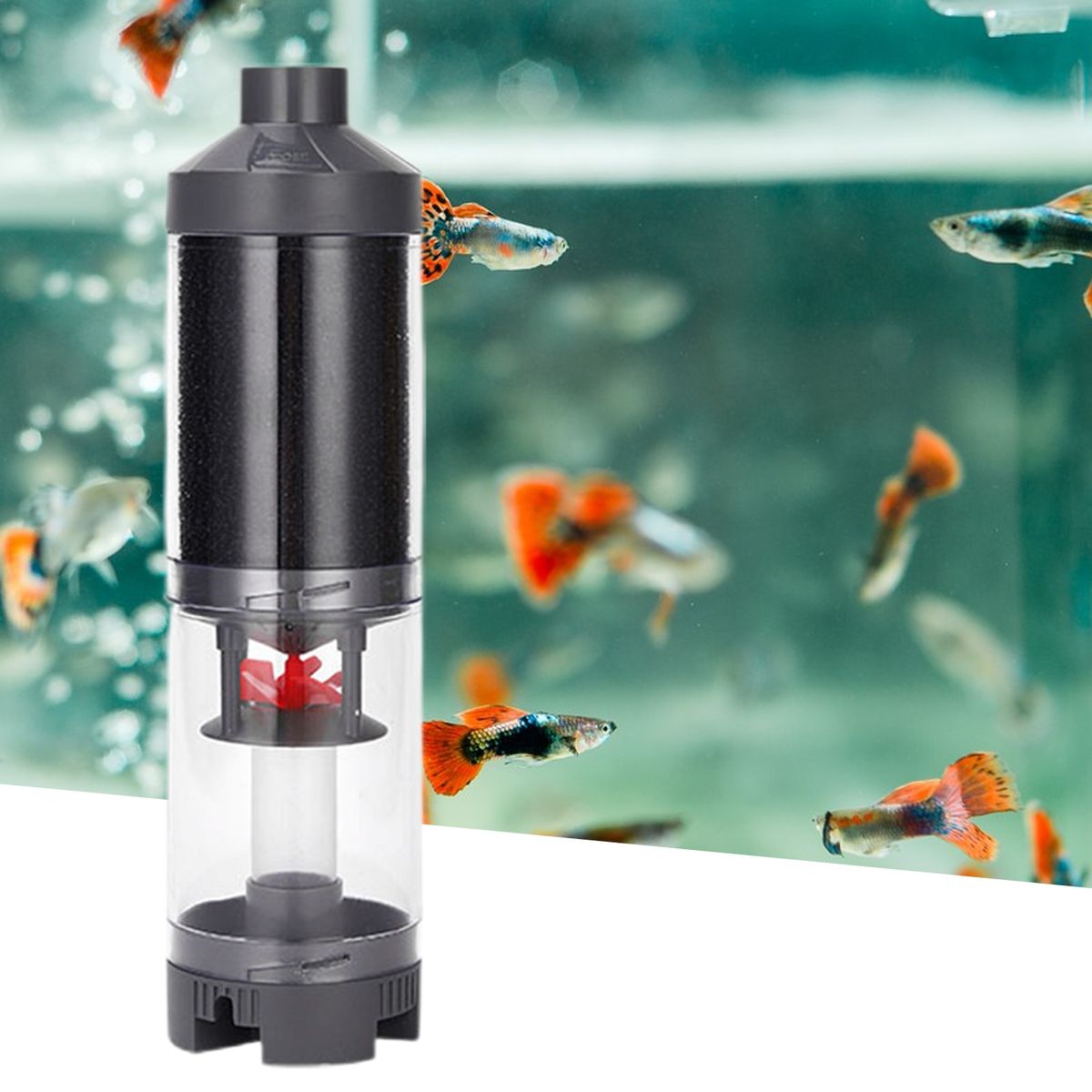 Fish Sewage Collector External Aquarium Waterfall Filter Pump B