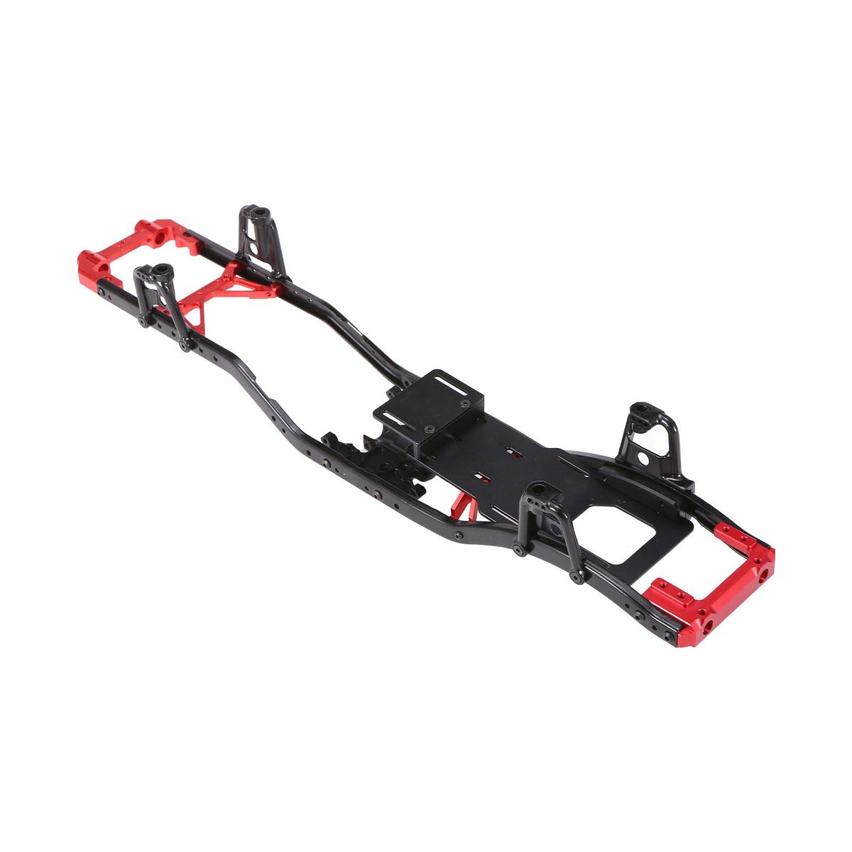 Metal Chassis Frame RC Frame Wheelbase Metal Chassis Replacement for 1/10 Axial SCX10 II 90046 90047 RC Car