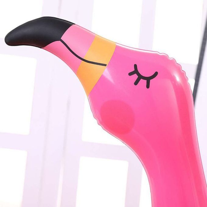 Inflatable Flamingo Ring Toss Game For Family And Kids Party Pool Garden Toys-rose Red-18*14 Inch