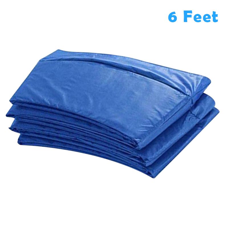 Trampoline Protection Mat Trampoline Safety Pad Round Spring Protection Cover-6 Feet