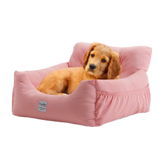 Dog Car Carrier  Seat Plush  Car Armrest