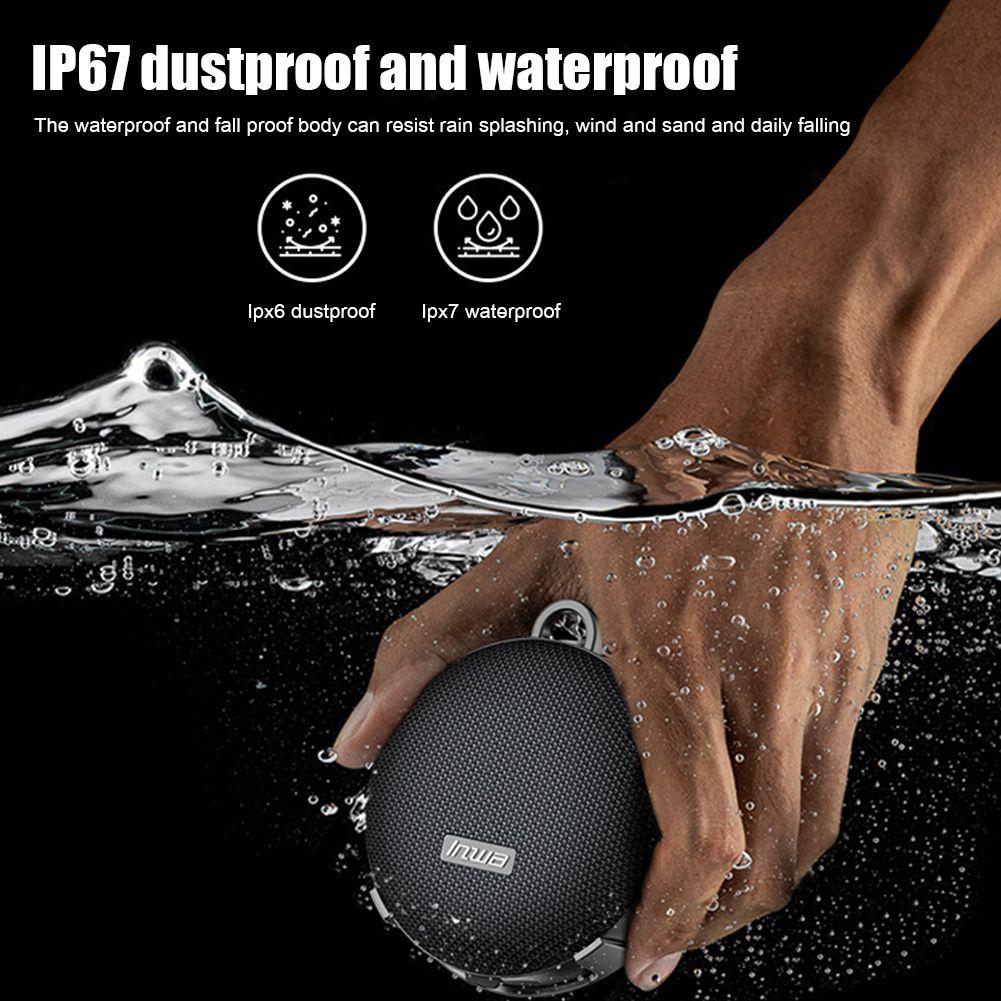 8w Mountain Bike Wireless Bluetooth Tws Bass Speaker Usb