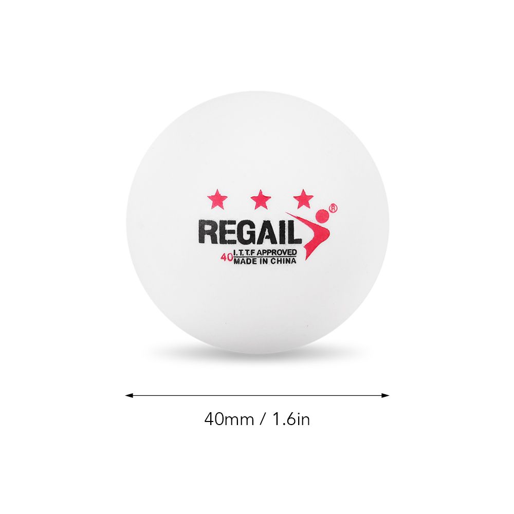 24Pcs 3-Star 40mm Table Tennis Balls Ping Pong Balls