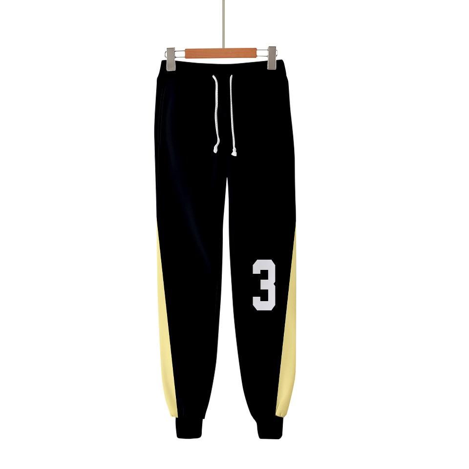 Men's Joggers 3D Joggers 3D Joggers Pants Academy Fukurodani Ai Hip Hop Bokuto Koutarou