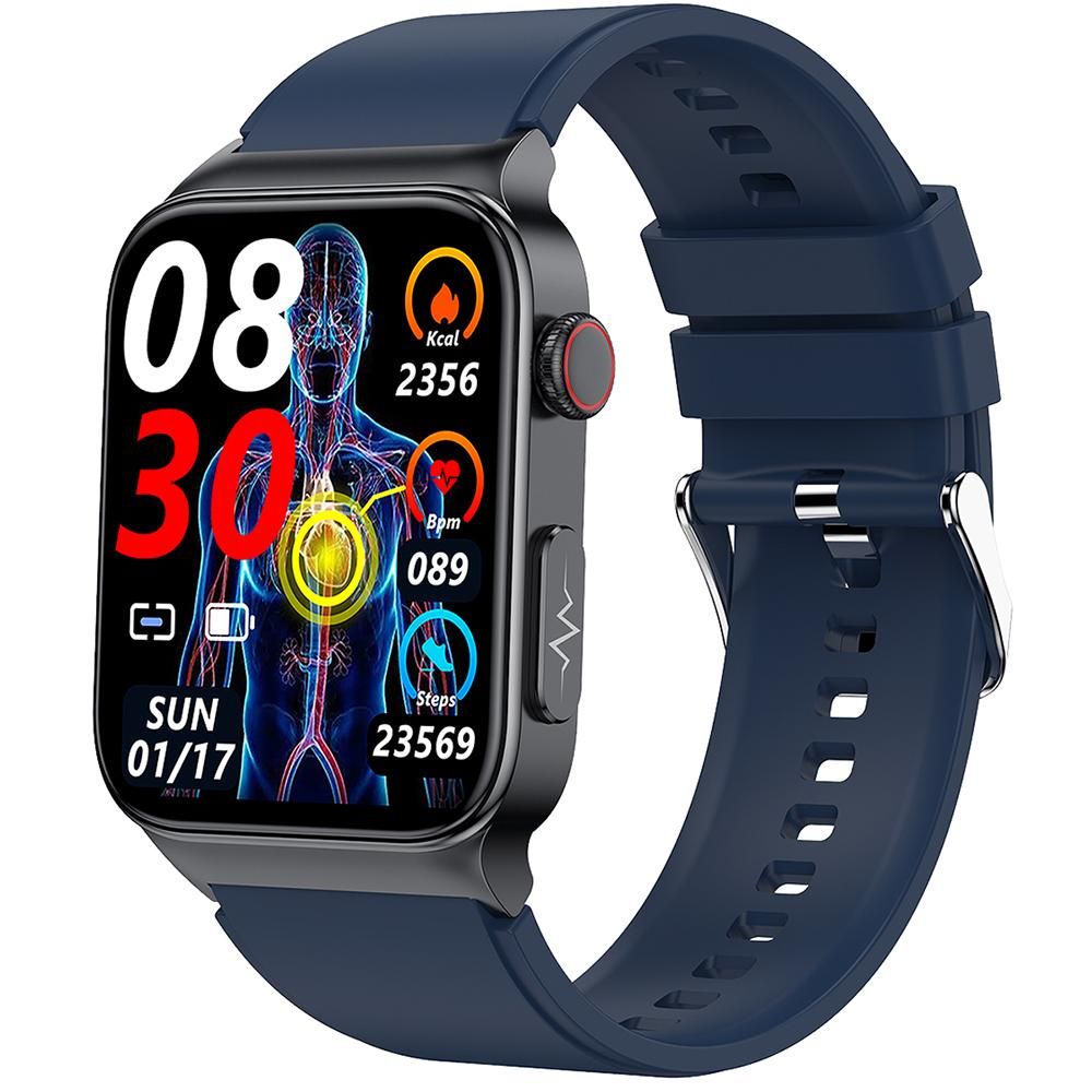 Smart Watch Comprehensive Health Monitoring  Blood Sugar ECG Personalized Dial  BT5.1 Watch Smart Watch  Sports Waterproof  Heart Rate Monitor  Glucose Monitor Watch
