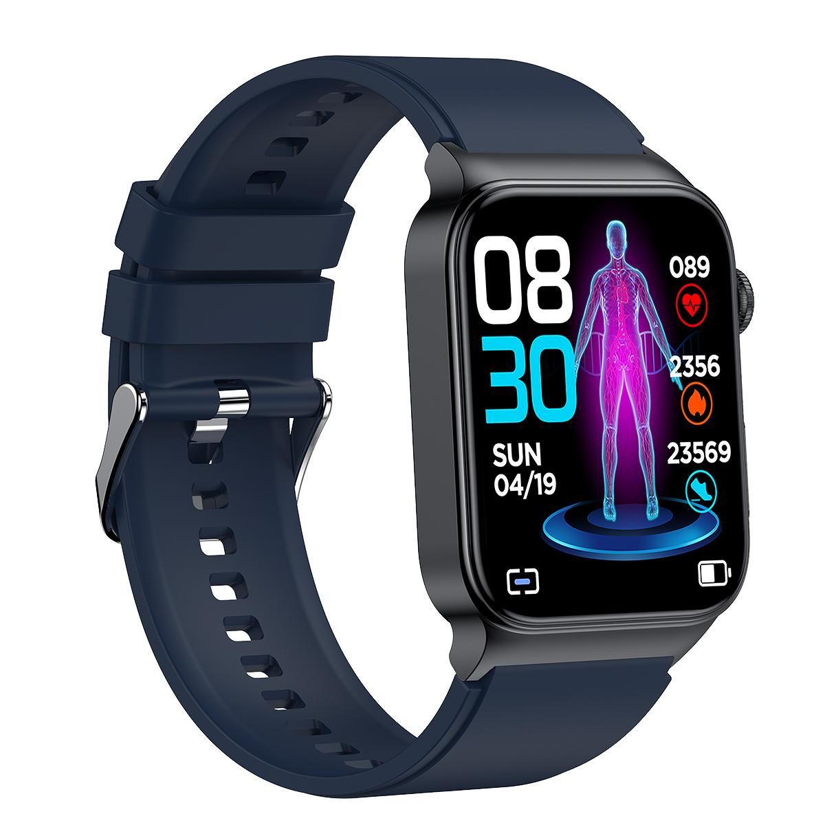 Smart Watch Comprehensive Health Monitoring  Blood Sugar ECG Personalized Dial  BT5.1 Watch Smart Watch  Sports Waterproof  Heart Rate Monitor  Glucose Monitor Watch