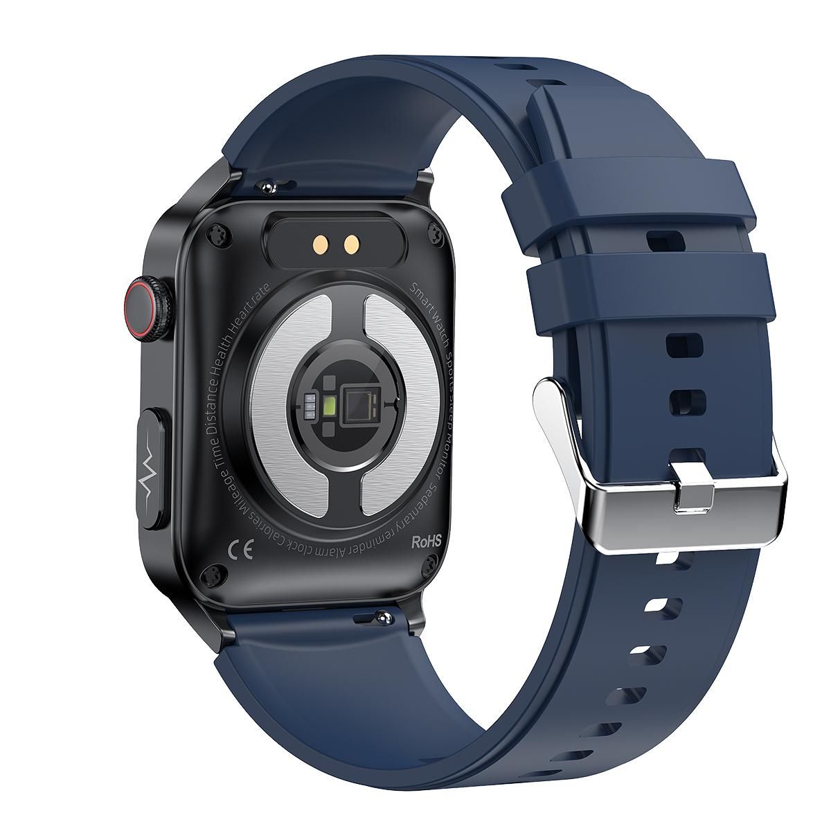 Smart Watch Comprehensive Health Monitoring  Blood Sugar ECG Personalized Dial  BT5.1 Watch Smart Watch  Sports Waterproof  Heart Rate Monitor  Glucose Monitor Watch