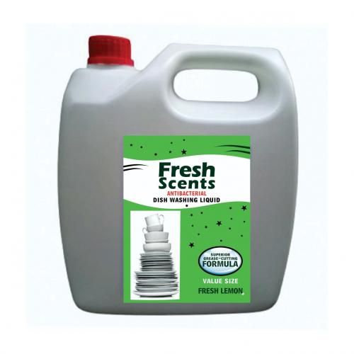 Antibacterial Dish Washing Liquid Detergent, 4 Litres