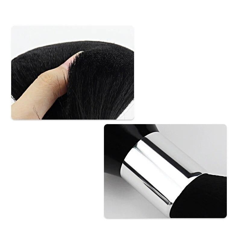 1pcs High Quality Black Soft Haircut Cleaning Brush Barber Neck Duster broken hair Brush Hair Tools