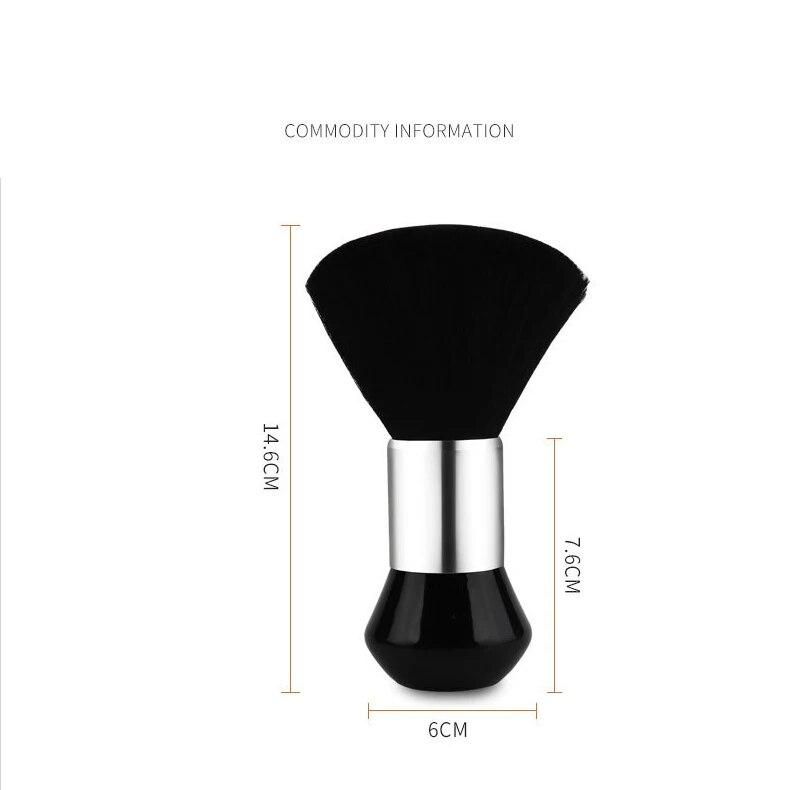 1pcs High Quality Black Soft Haircut Cleaning Brush Barber Neck Duster broken hair Brush Hair Tools