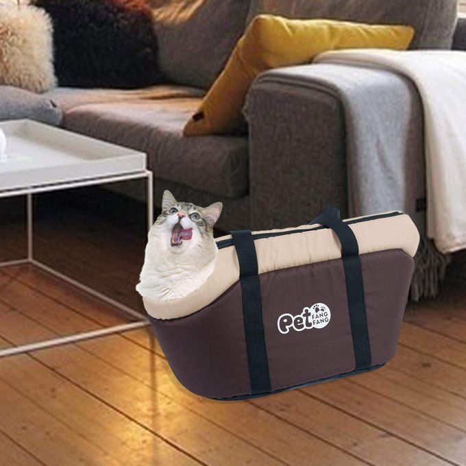 Pet Dog Cat Puppy Portable Travel Carry Carrier Tote Bag Coffee