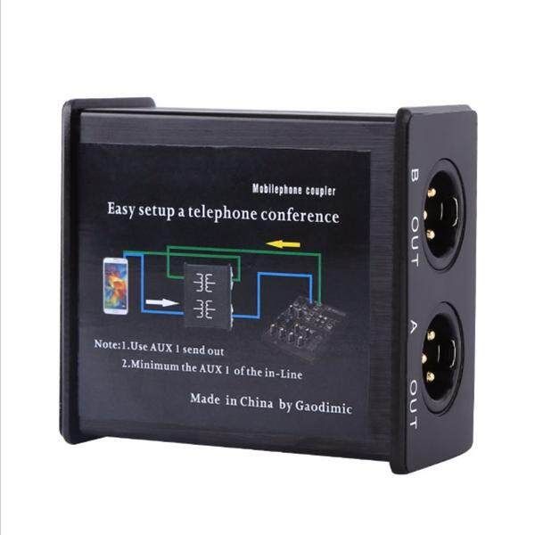 20-24KHz Professional Full Rage Audio Ground Loop Signal Isolator Protector With Audio Cable