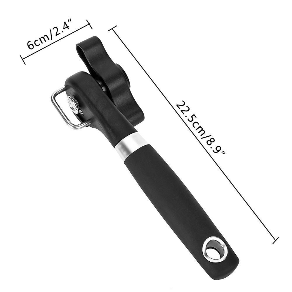 EsoGoal Stainless Steel Can Opener Smooth Edge Handy Turn